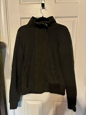 Lululemon Olive Green Women's Zip-Front Jacket
